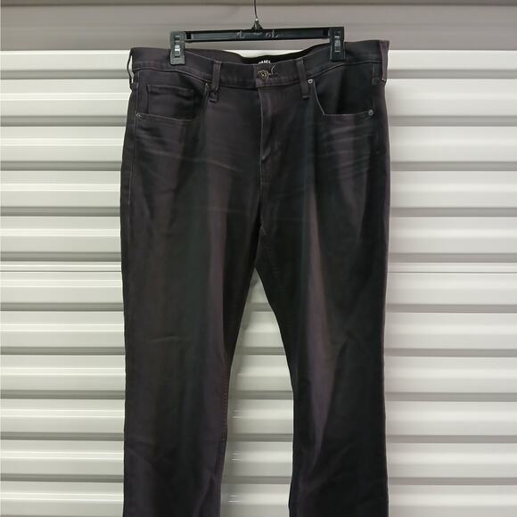 Paige Federal Transcend Slim Straight Jeans Men's Size 34 Dark Gray Denim Pants - Picture 5 of 11